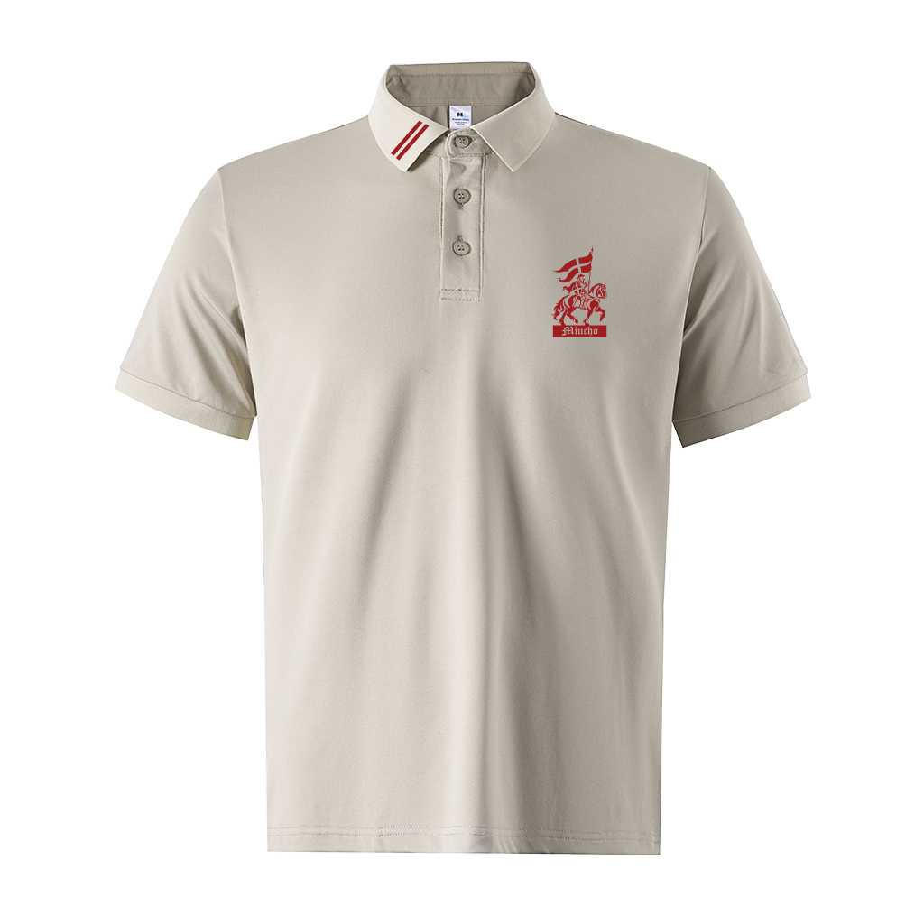 Áo polo nam form vừa regular vải cá sấu đứng form thoáng mát 1836 Miucho Iconic in basic_thumbnail_12