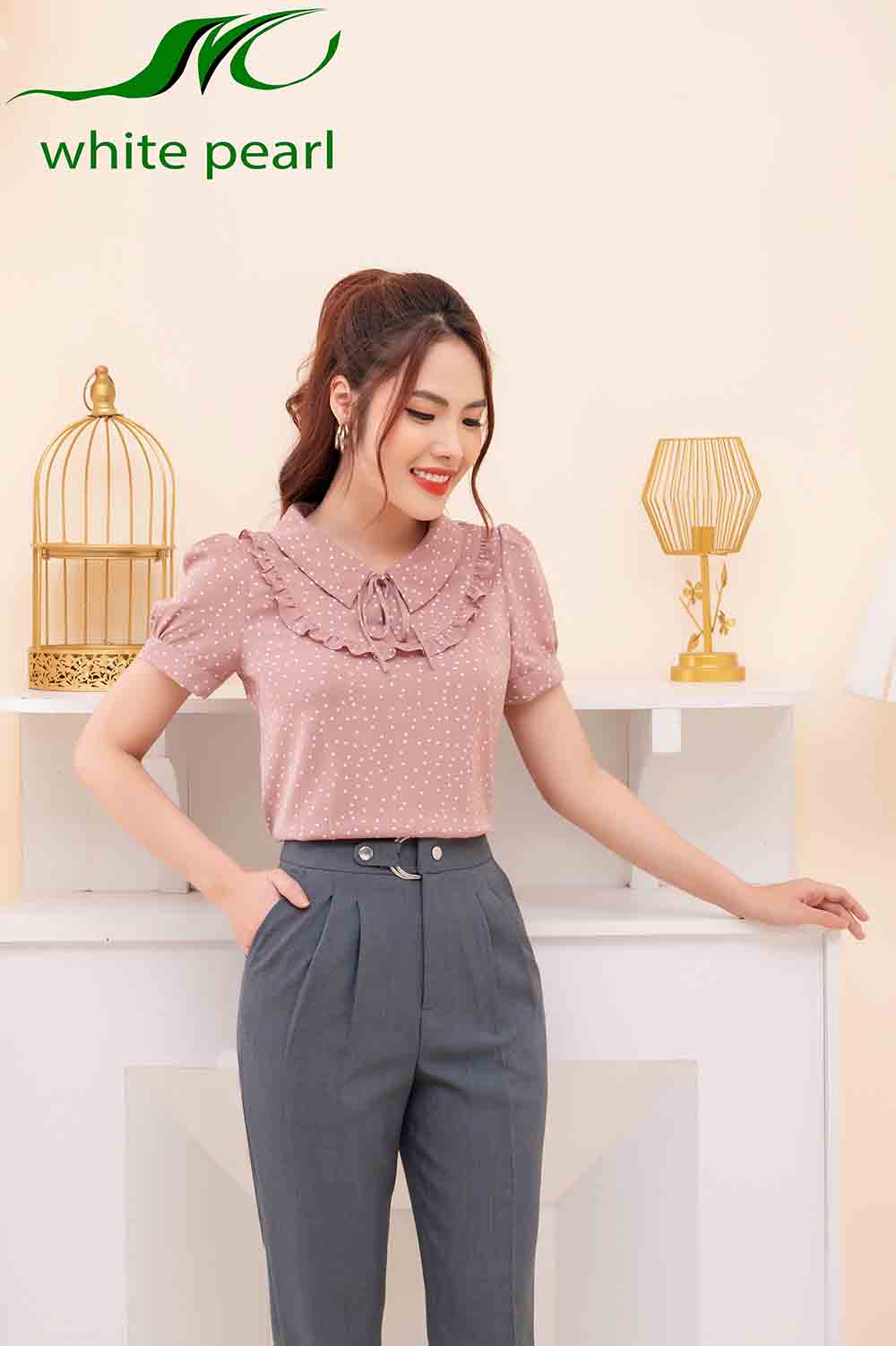 Quần baggy nữ thời trang công sở cao cấp White Pearl_thumbnail_3