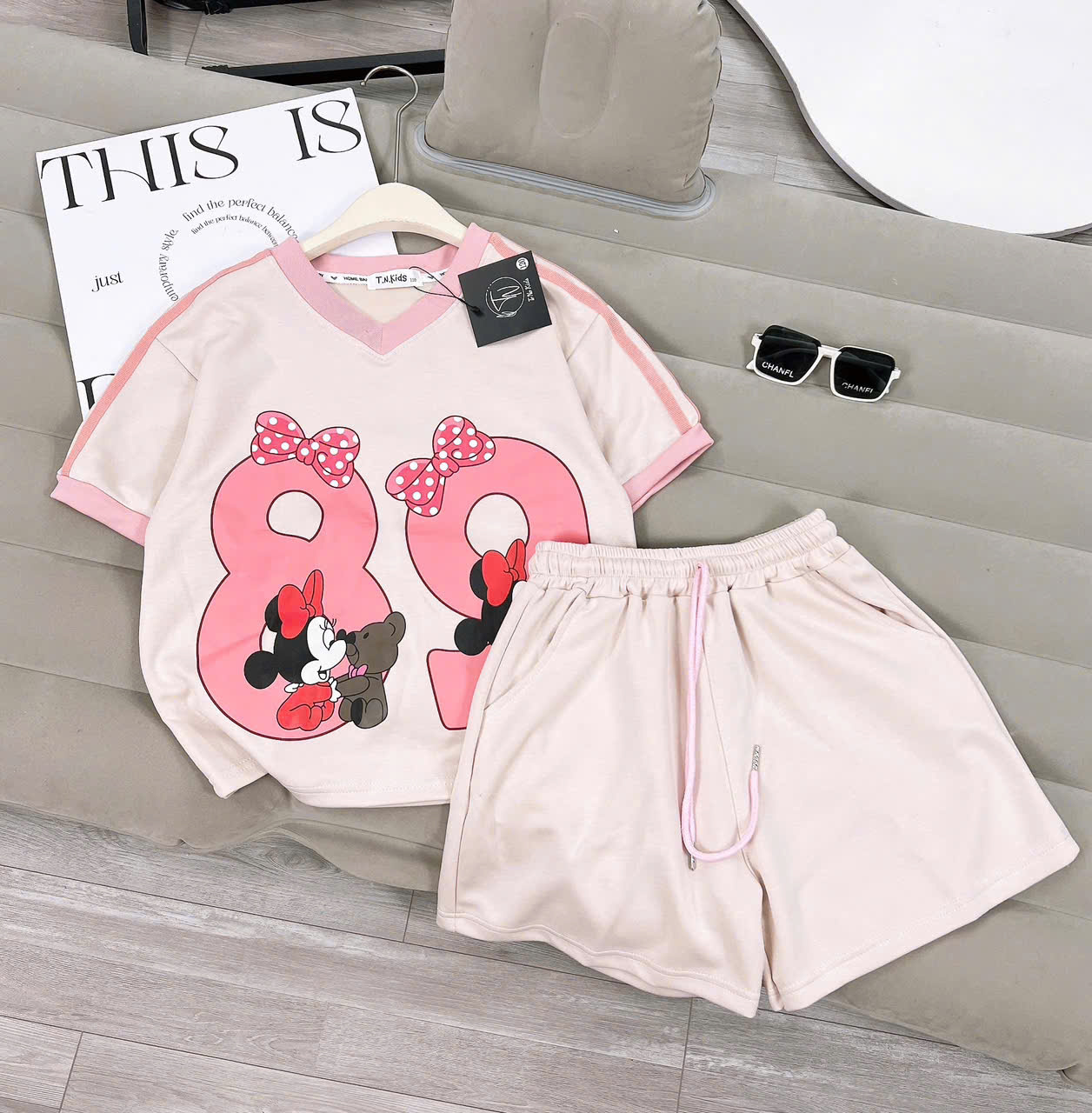 [Z87] Set cộc Hai nơ chấm bi số 89_thumbnail_1