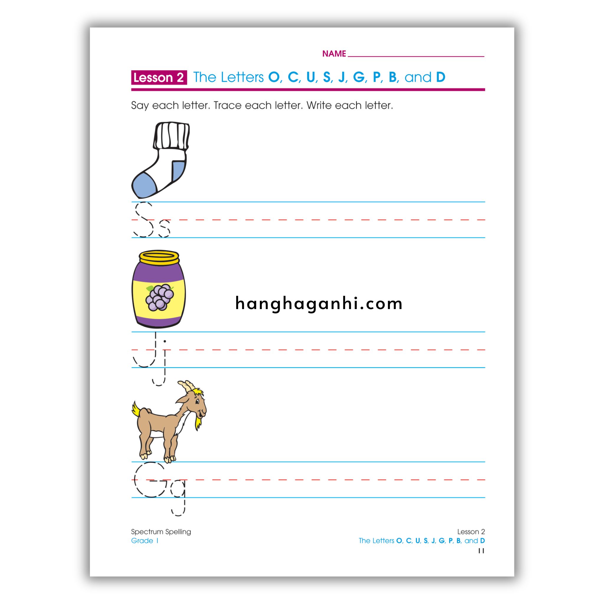 Sách Spectrum Spelling Workbook Grade 1_thumbnail_12