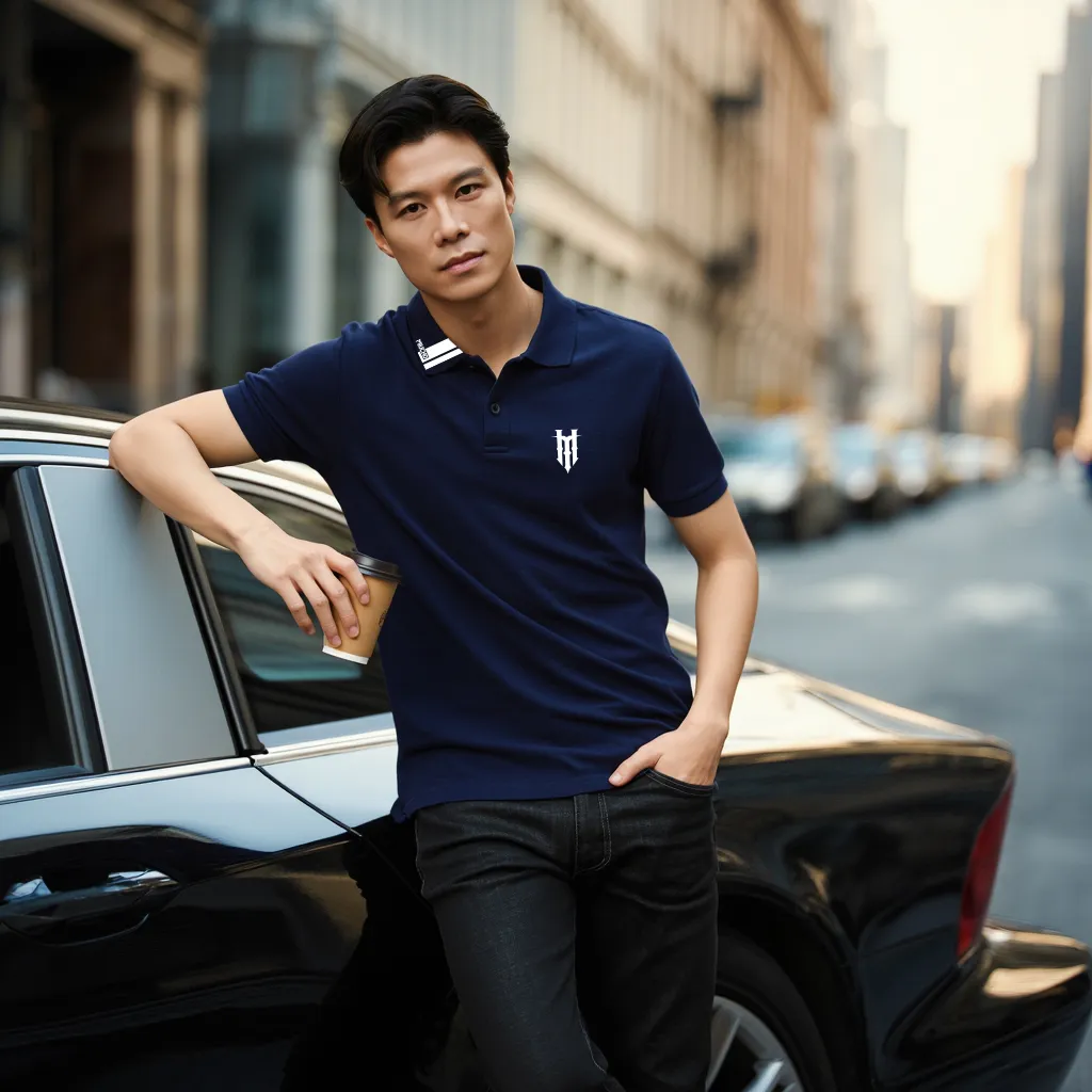 Áo polo cá sấu form vừa 2468 Miucho Iconic phong cách basic trẻ trung chất vải thoáng mát_thumbnail_3