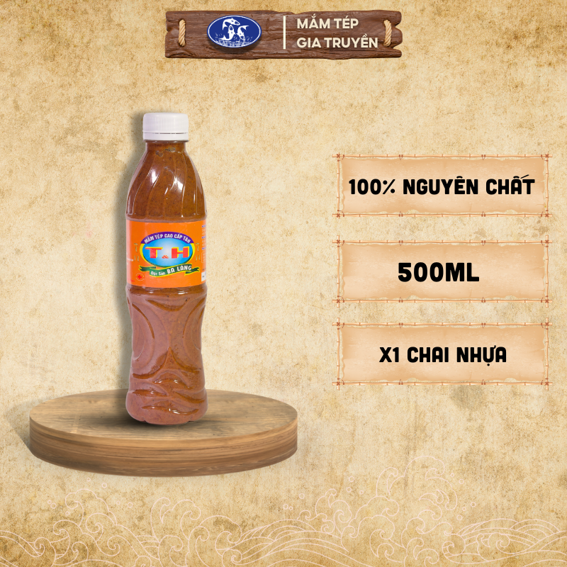 Mắm tép Ba Làng T&H Chai 500ml