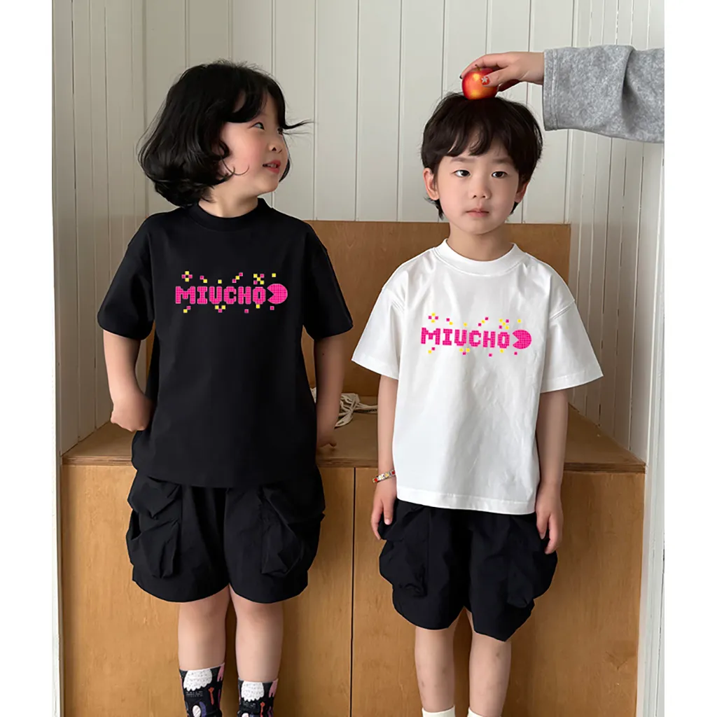 Áo thun cho bé form rộng Game Miucho 2554 vải cotton co giãn thoáng mát cổ tròn in mix_thumbnail_5