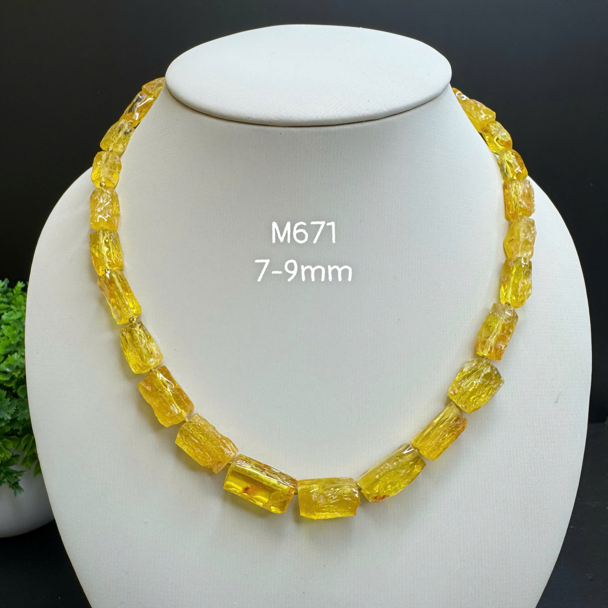 Vòng Cổ Thô Dáng Đốt Trúc - M671