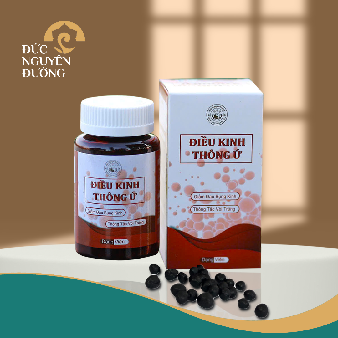 Viên uống Điều Kinh Thông Ứ hỗ trợ điều trị đau bụng kinh điều hoà kinh nguyệt