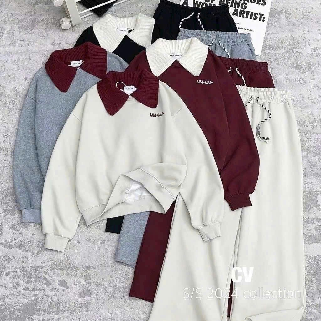 [J12]Sét nỉ cổ phối màu TENO_thumbnail_1