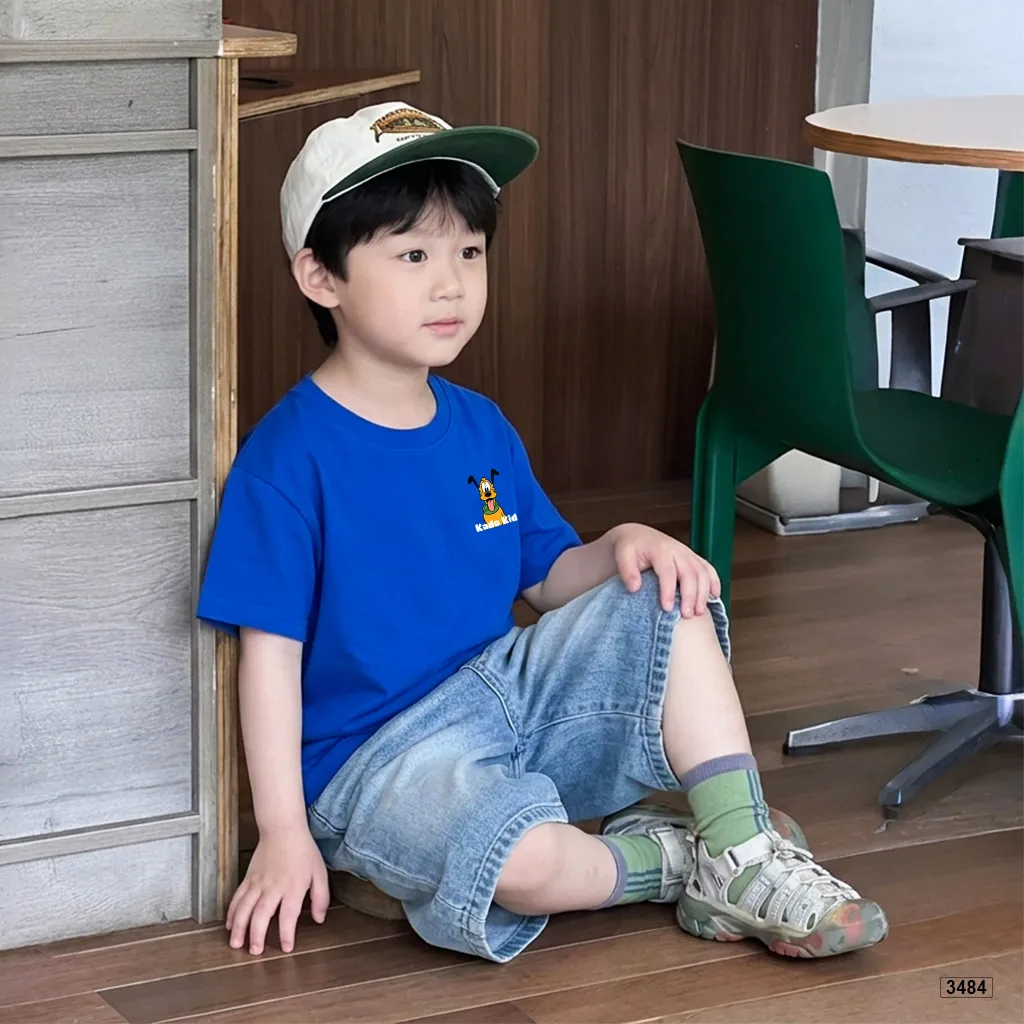Áo thun bé trai bé gái hoạt hình thoáng mát thoải mái Kado 3484_thumbnail_4