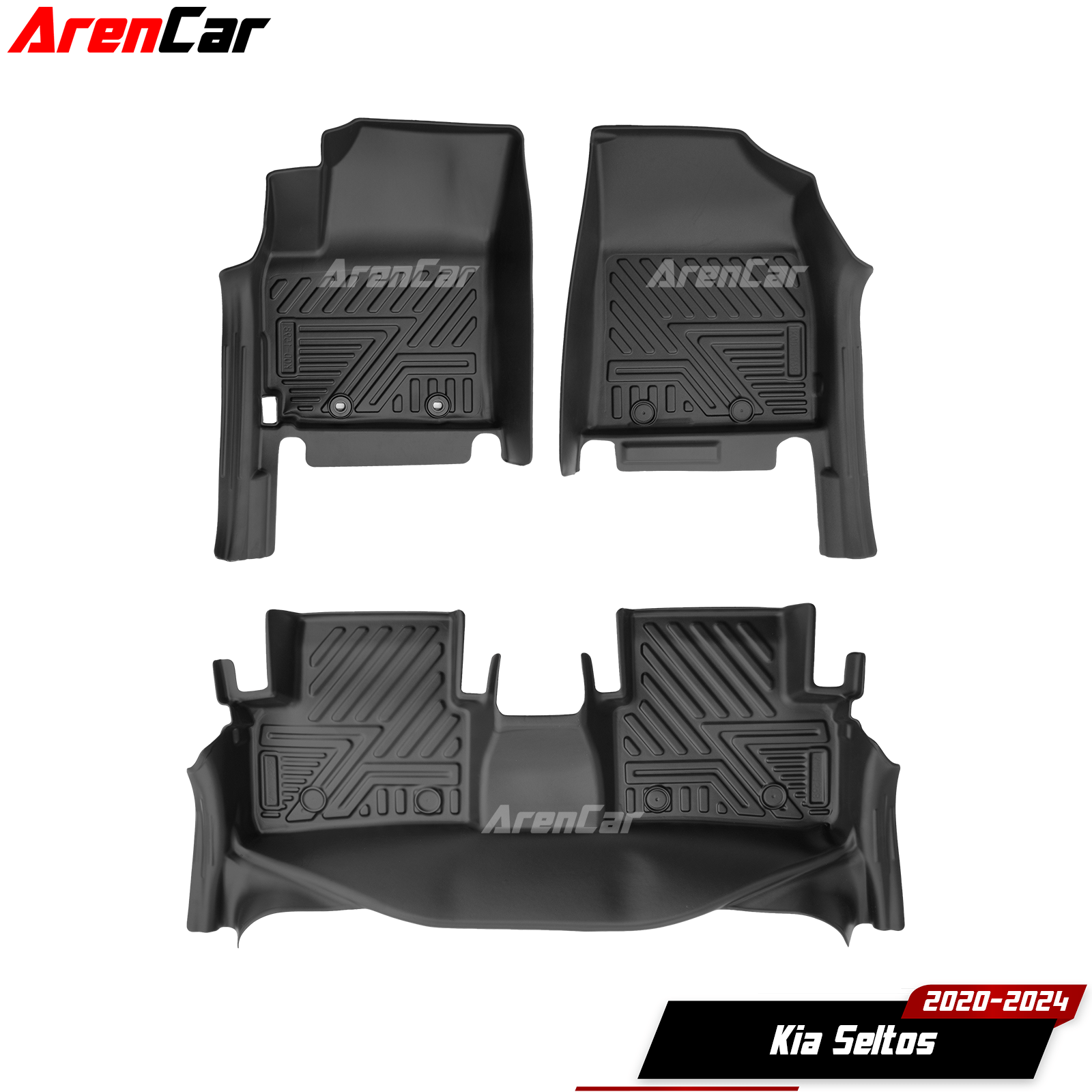 Thảm Lót Sàn Ô Tô TPE Nhựa Đúc Kia Seltos