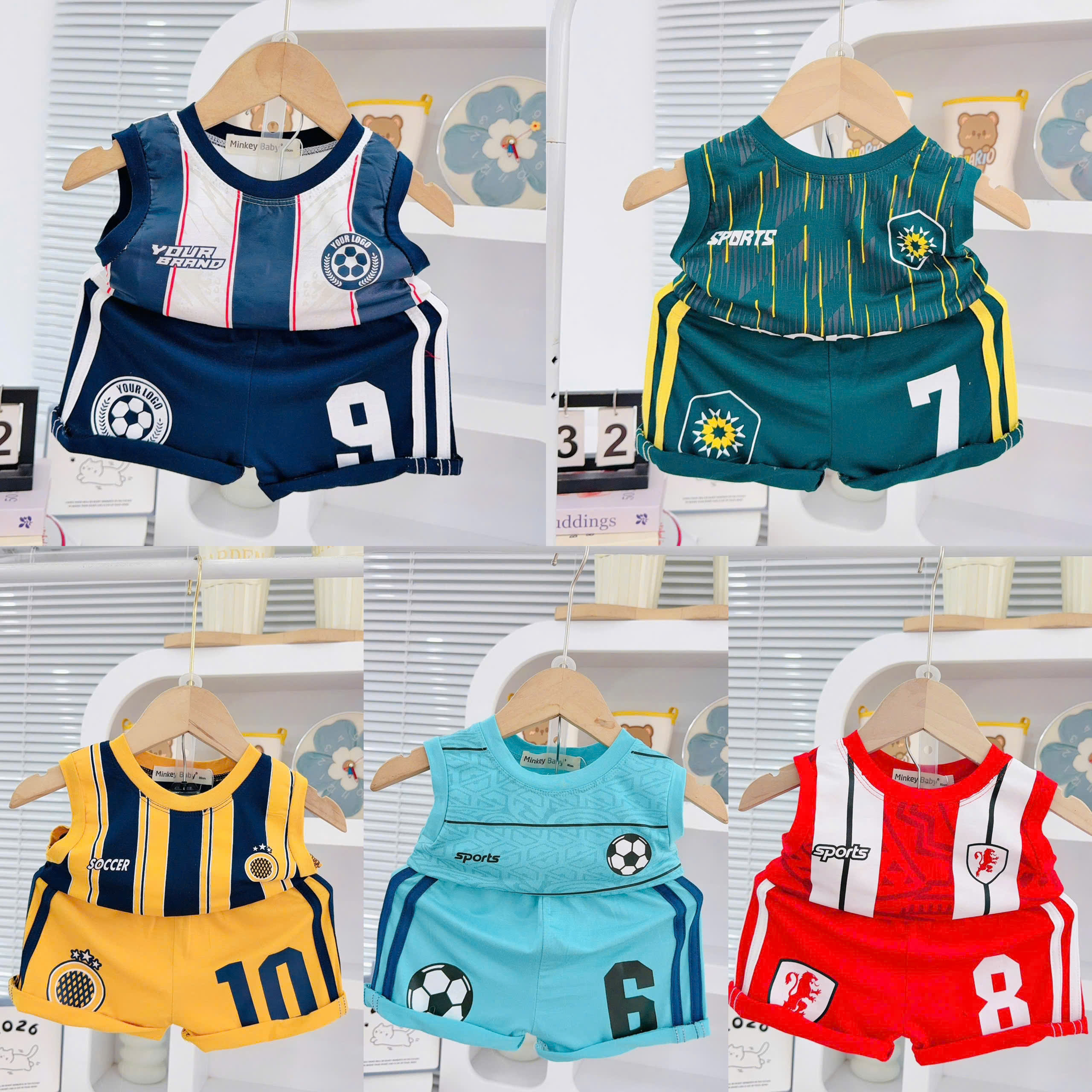 N59 BỘ BA LỖ MINKEY BÓNG ĐÁ- A003.131