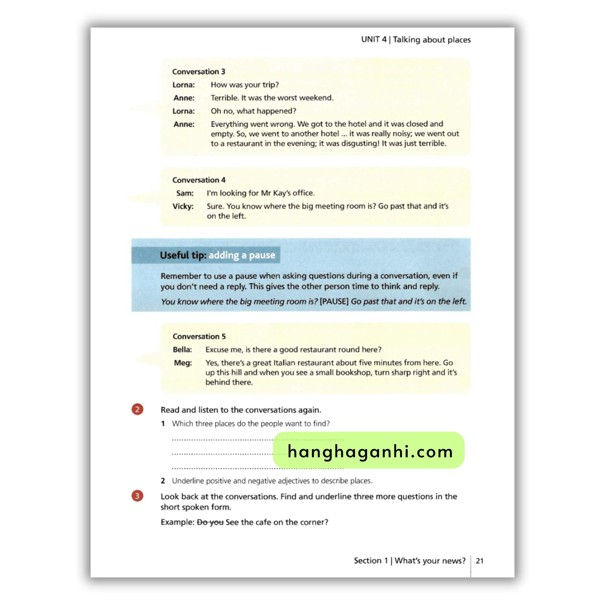Collins English For Life A2 : Speaking Pre-Intermediate_thumbnail_8