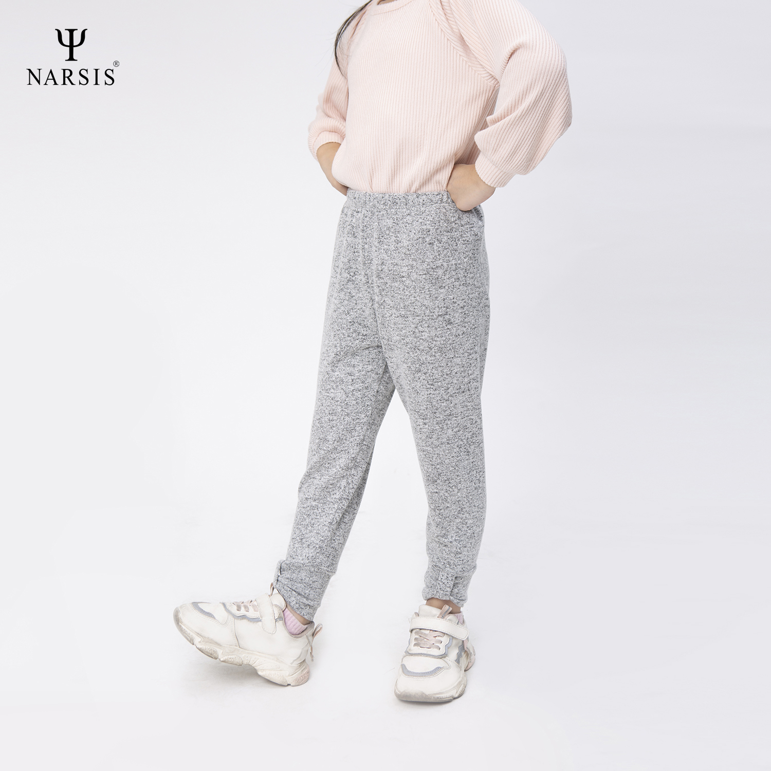 QUẦN THU ĐÔNG BÉ GÁI KP0005 NARSIS VẢI LEN COTTON ẤM ÁP, THOÁNG MÁT, GIỮ ẤM TỐT, MỀM MẠI