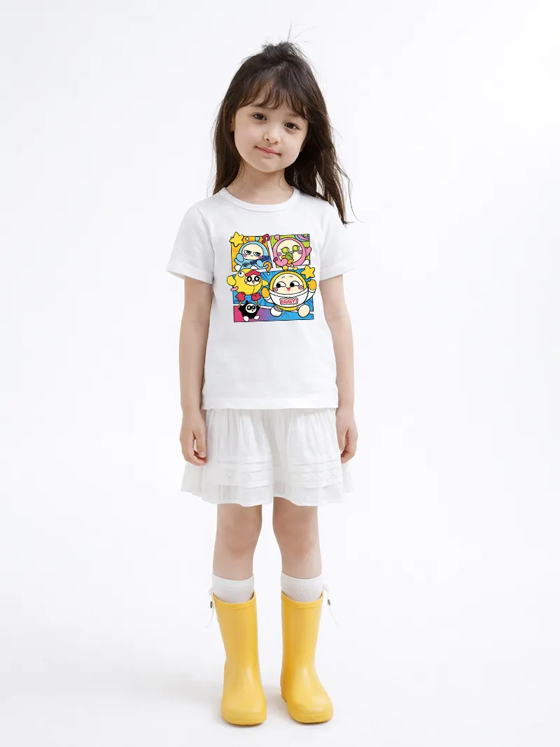 Áo thun bé trai bé gái form rộng hoạt hình Kado 3197_thumbnail_5