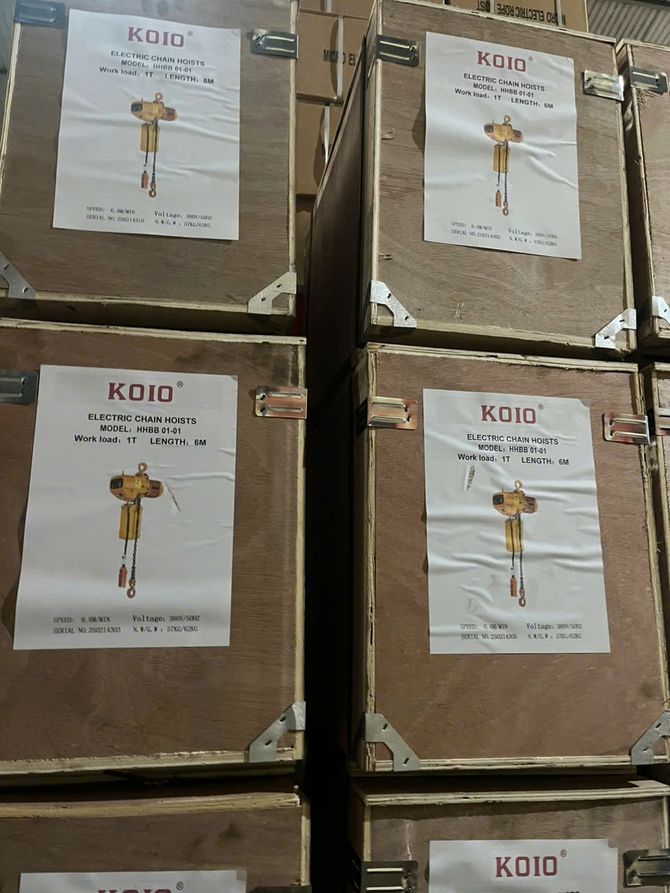 Palang xích điện 3 pha KOIO_thumbnail_6