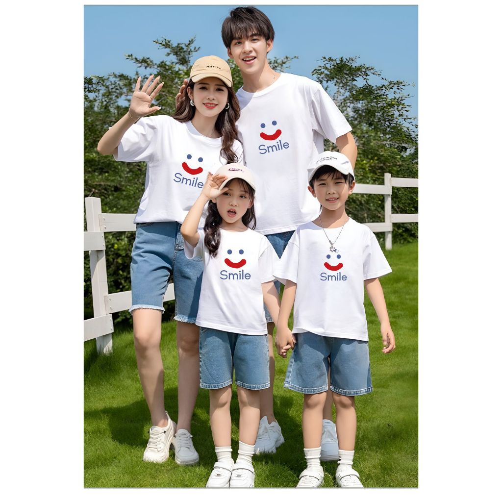 Áo thun gia đình in hình dễ thương - Áo gia đình 3-4-5 người - Loza G0157_thumbnail_3