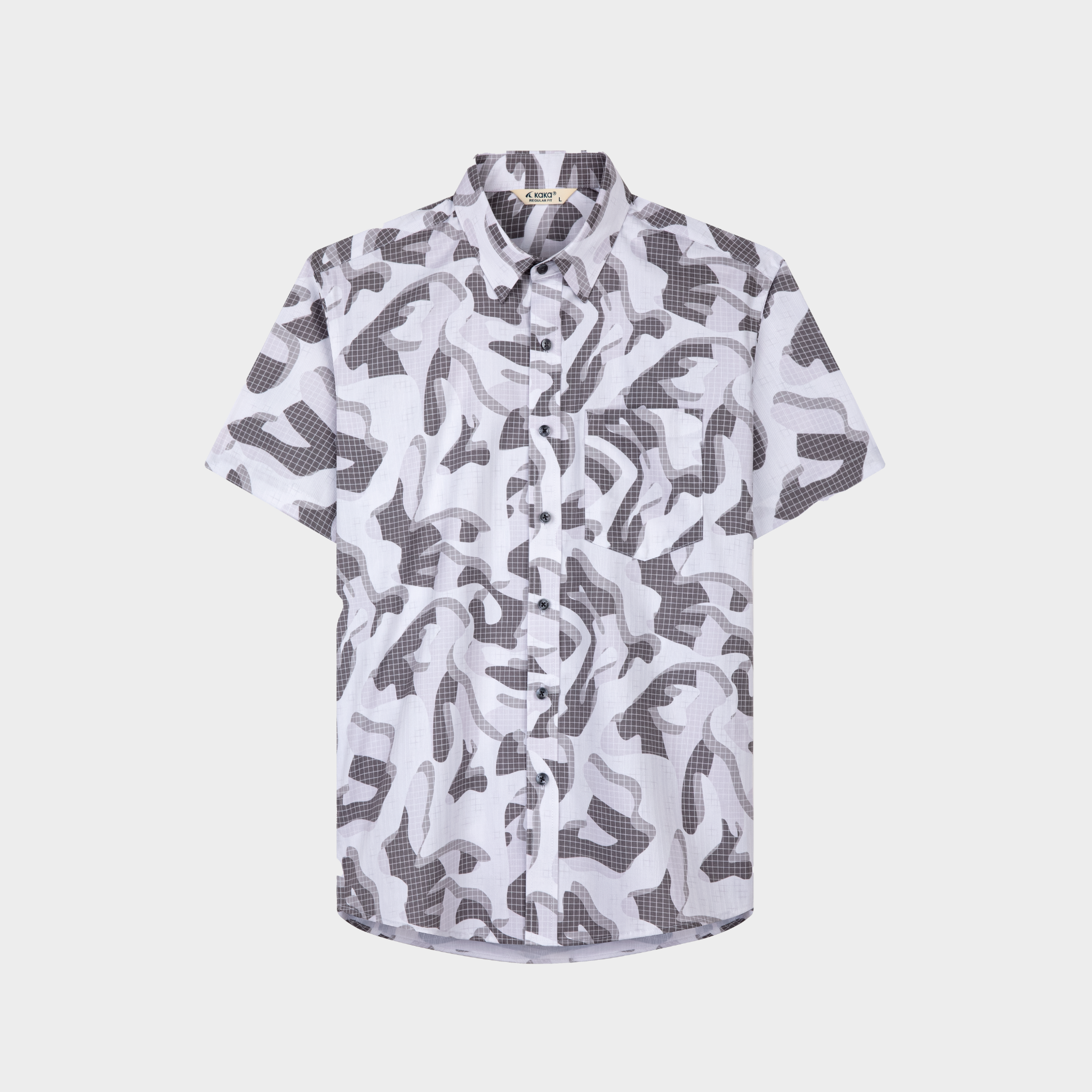 Áo Sơ Mi Kaka Hoạ Tiết Vạt Tôm_thumbnail_5