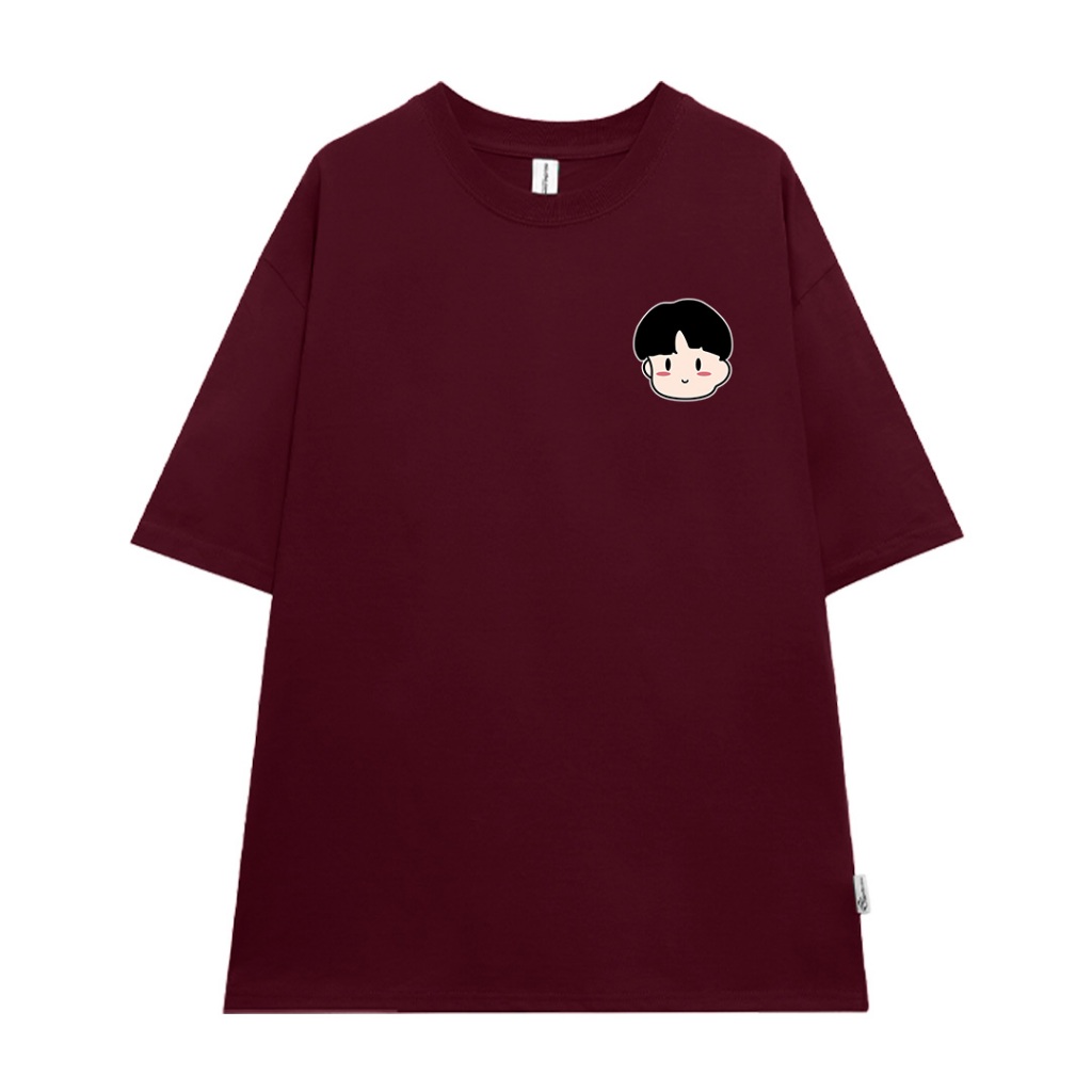 Áo thun cặp đôi cute form rộng unisex ATD1067 Miucho tay lỡ cổ tròn in artwork_thumbnail_9