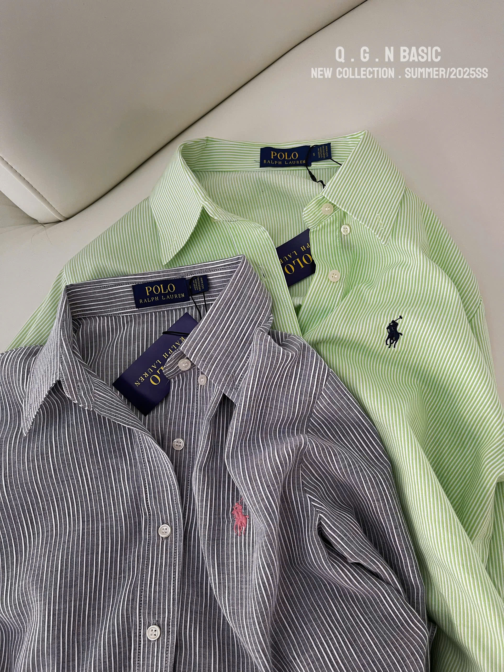 Áo sơmi polo tay dài ( XANH )_thumbnail_8