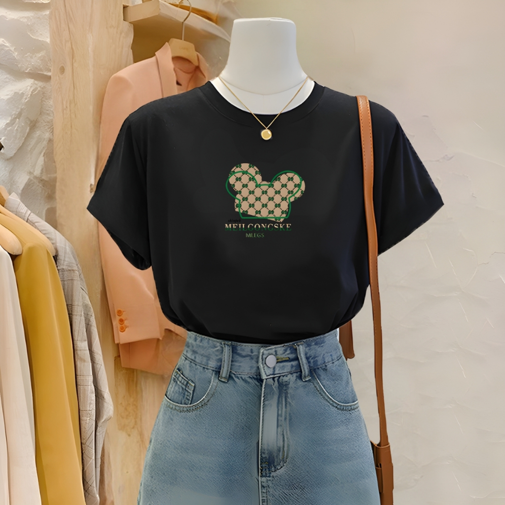 [Form Vừa] Áo phông nữ dáng vừa chất liệu 95% cotton - LOZA G0155_thumbnail_7