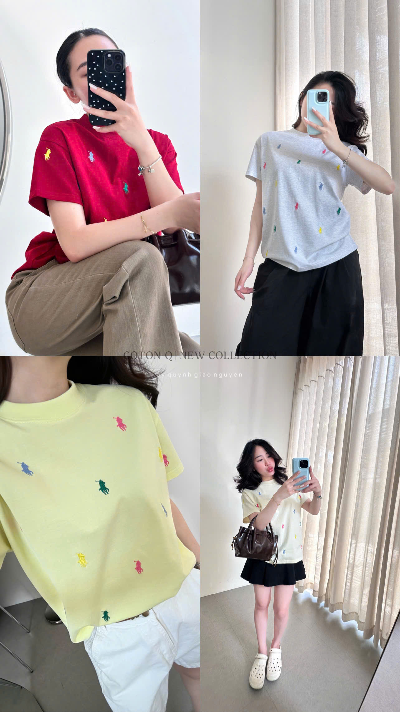 Áo thun thêu ngựa ( NGẪU NHIÊN )_thumbnail_12