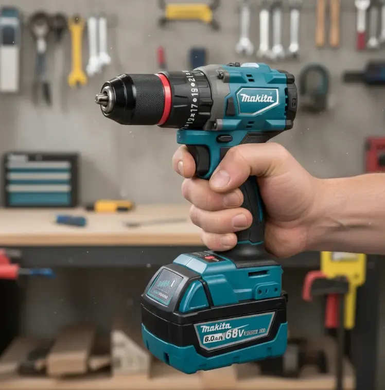 Taladro Atornillador Inalámbrico Makita 88V Brushless + Kit de Accesorios_thumbnail_3