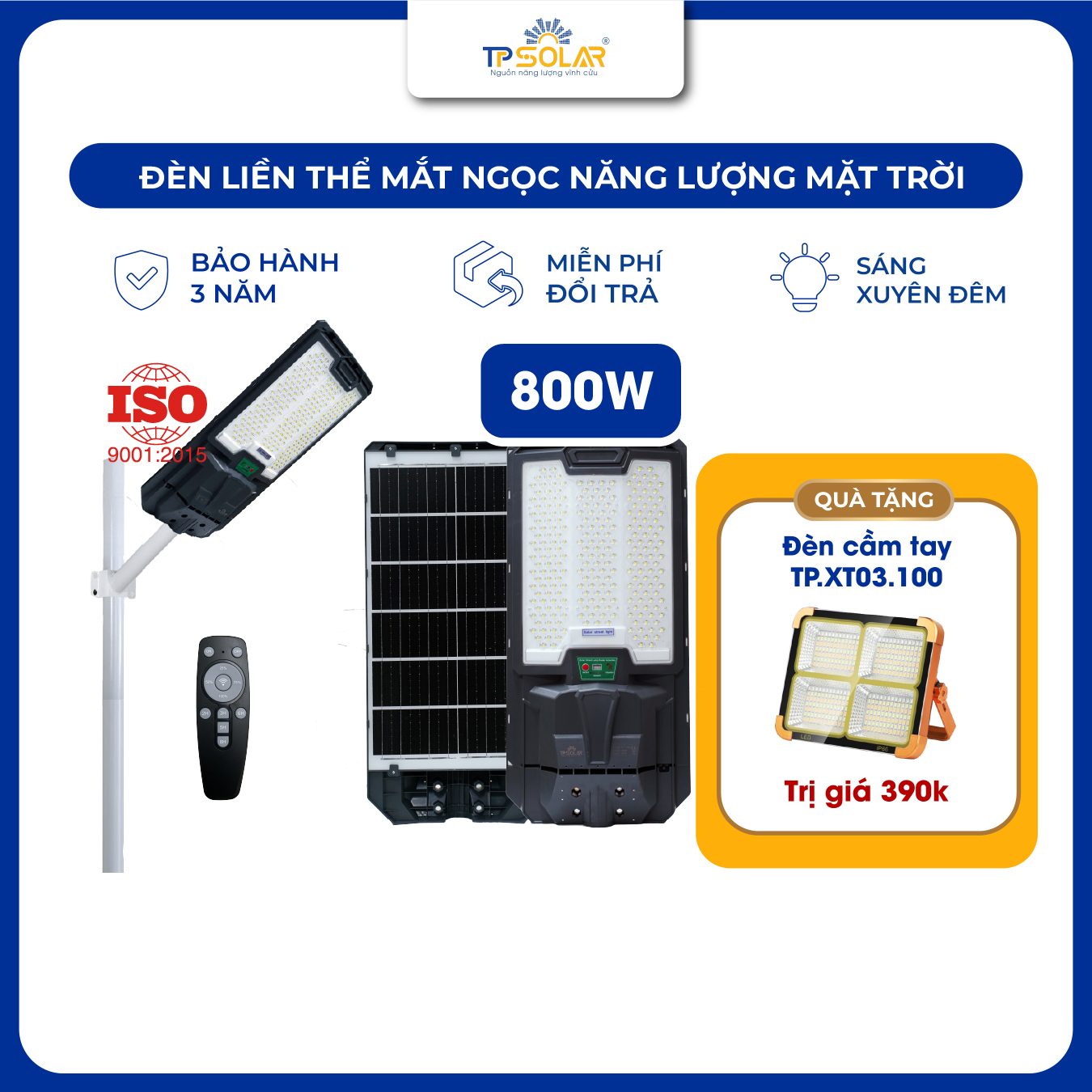 Đèn đường liền thể cao cấp ba mặt LED mắt ngọc (TP.LT11.500 / TP.LT11.800)_thumbnail_10