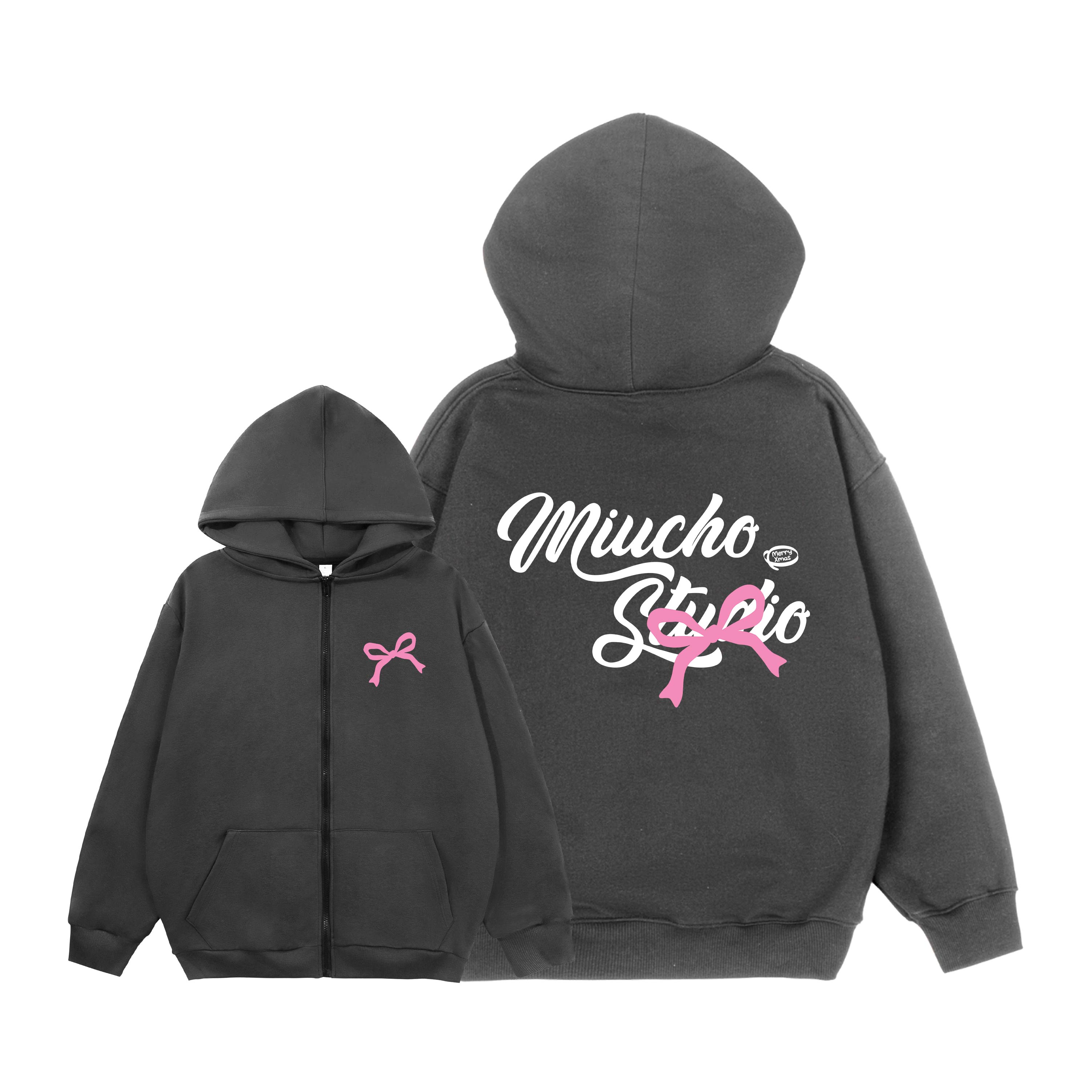 Áo hoodie zip giáng sinh noel nam nữ chất vải nỉ chân cua dày dặn HZD1722 Miucho in mix_thumbnail_11