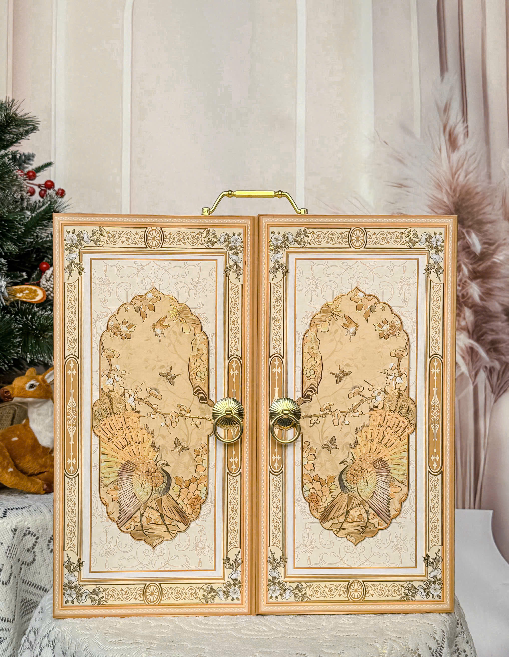 Set quà tết hộp mở cánh