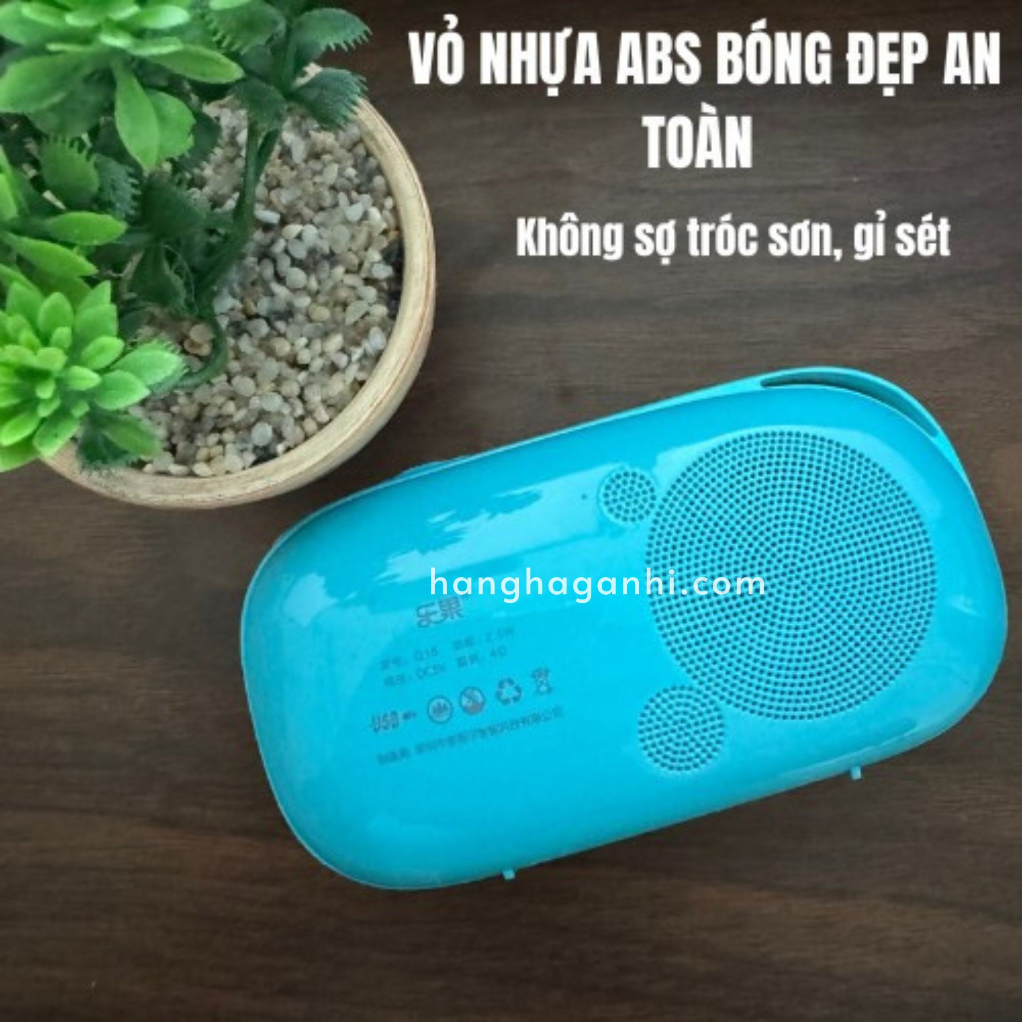 Loa Nogo Q15 xanh kèm thẻ nhớ 16GB, file nghe cho bé_thumbnail_3