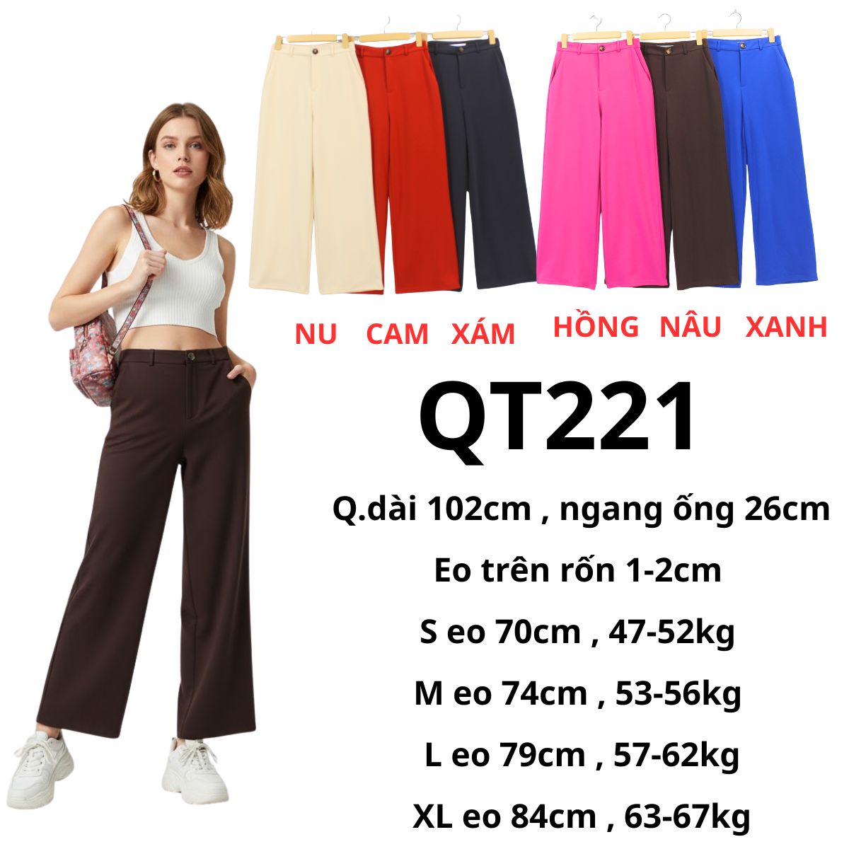 QT221 - QUẦN TÂY NỮ