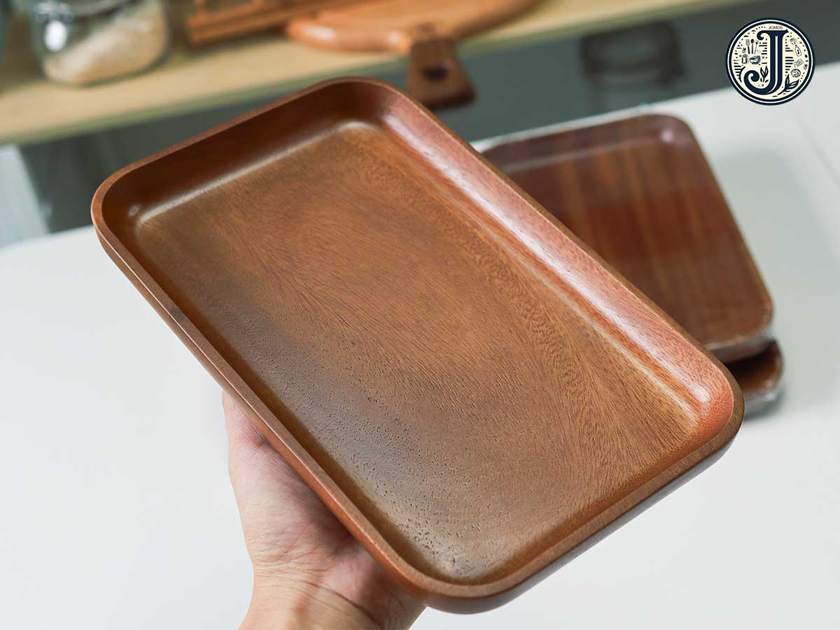 Khay Gỗ Chữ Nhật Xà Cừ - TL49 J000155