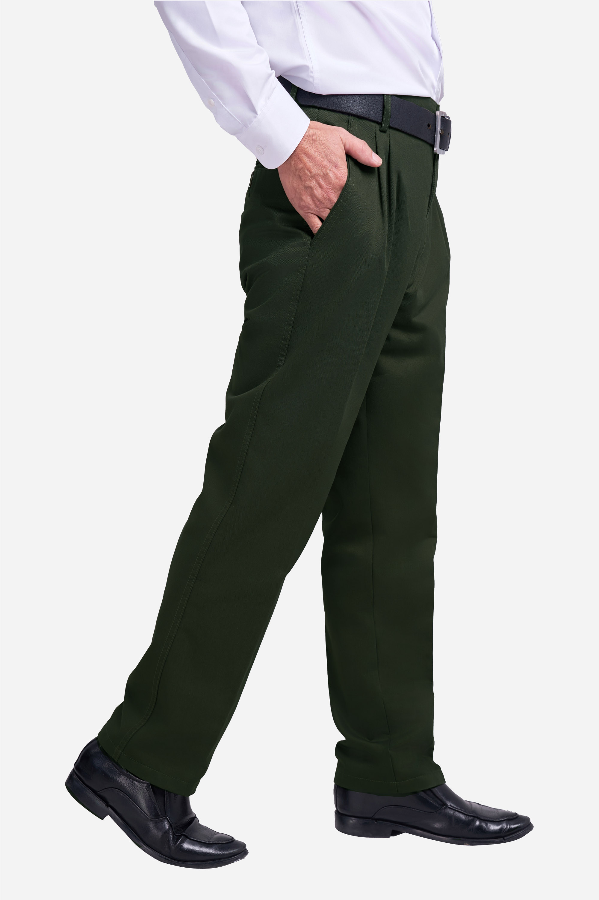 Quần Kaki Thô 2 Li Nam Trung Niên ANCHI Phom Suông Ống Rộng Màu Vàng Nhạt_thumbnail_51