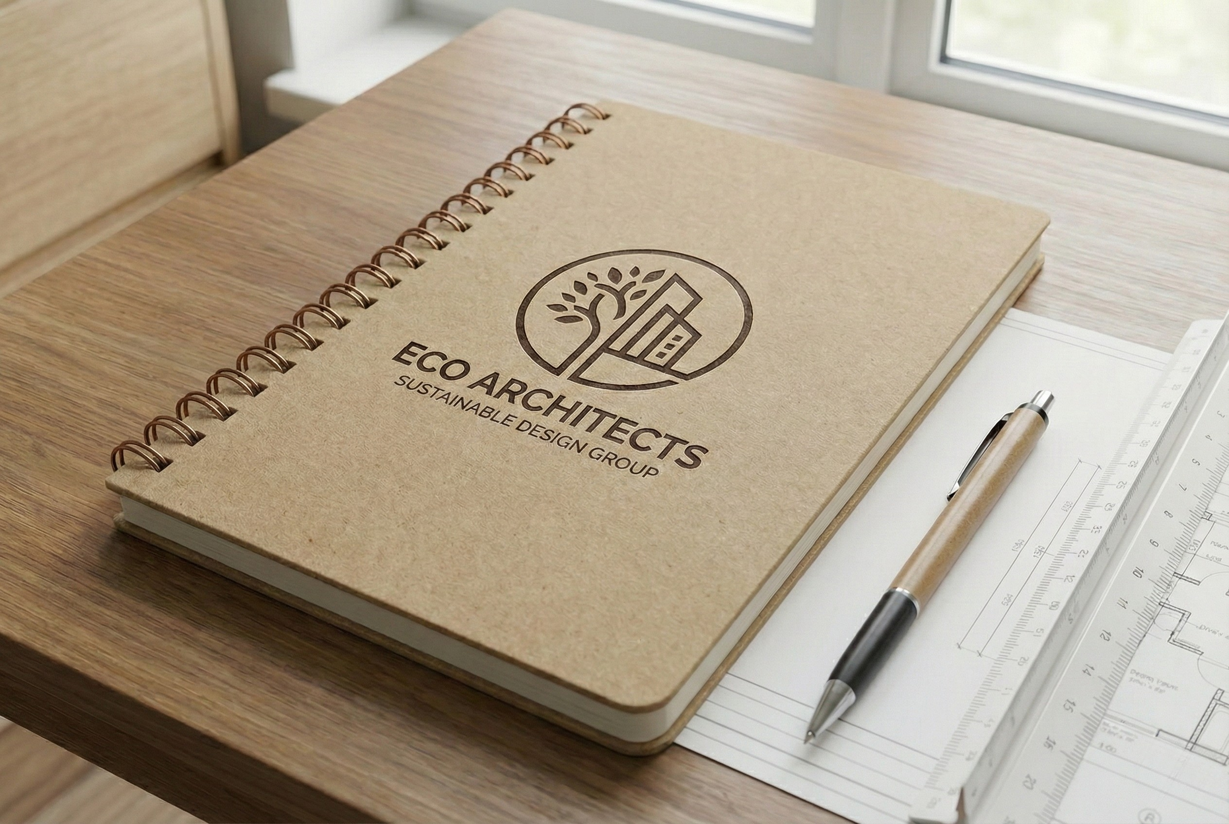 Sổ tay bìa cứng in logo thương hiệu