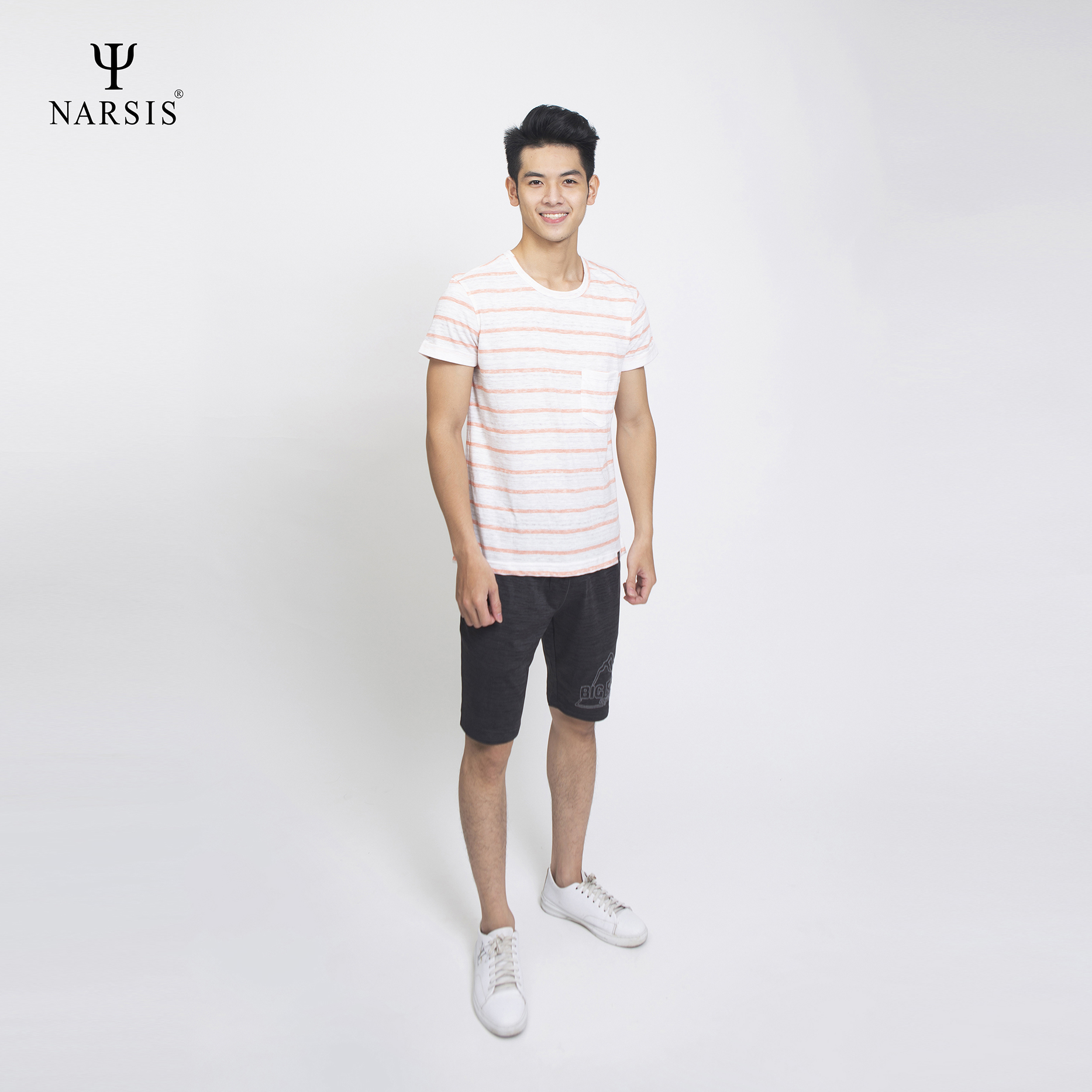 ÁO PHÔNG NAM D6019 NARSIS CHẤT LIỆU THOÁNG MÁT, DỄ CHỊU, THOẢI MÁI CẢ NGÀY, DỄ VẬN ĐỘNG_thumbnail_2