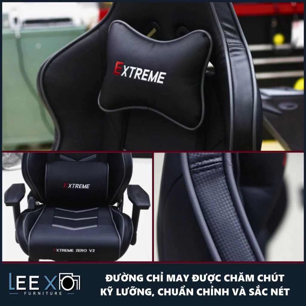 Ghế Gaming Extreme Zero V2 Cao Cấp – Da PU Thoáng Khí, Ngả 180°, Thư Giãn Tối Đa, Chinh Phục Mọi Trận Đấu_thumbnail_3