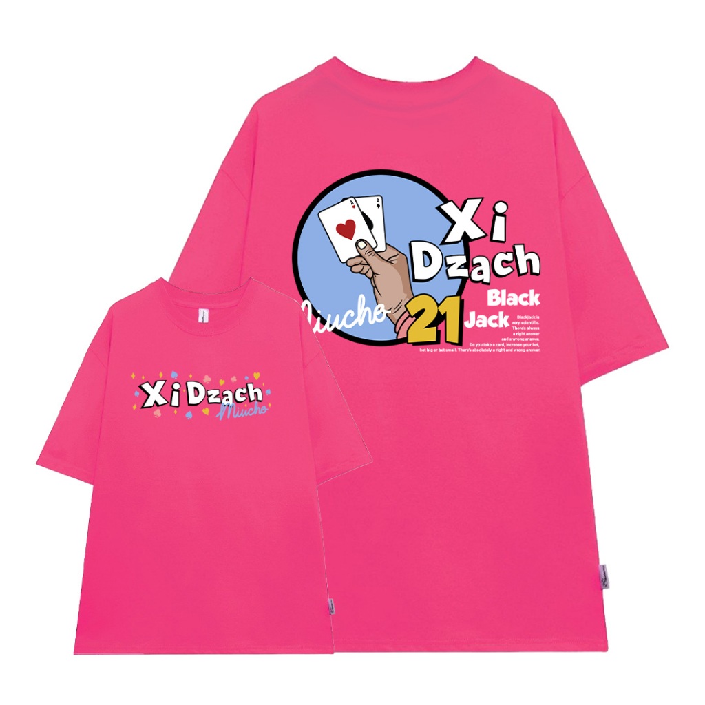 Áo thun Xì DZách Tết 2026 local brand form rộng nam nữ đủ size ATD867 Miucho tay ngắn vải cotton cổ tròn in mix_thumbnail_12