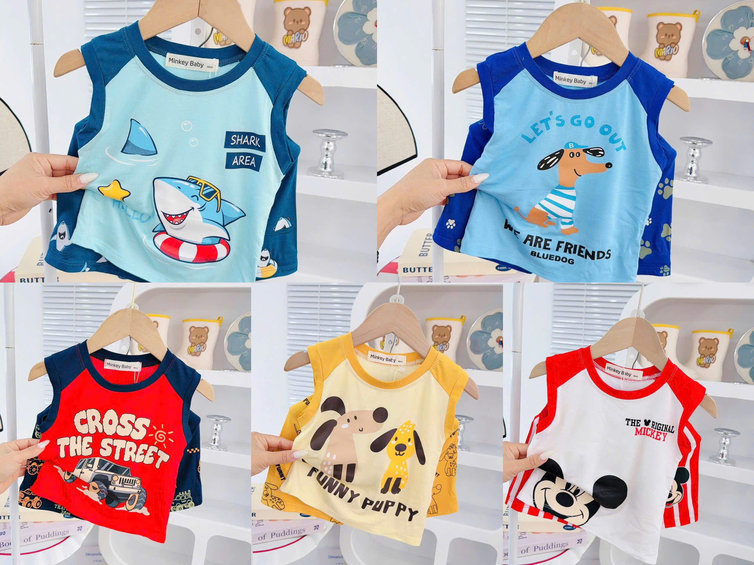 D41 BỘ BA LỖ MINKEY MÃ 8 - A003.138