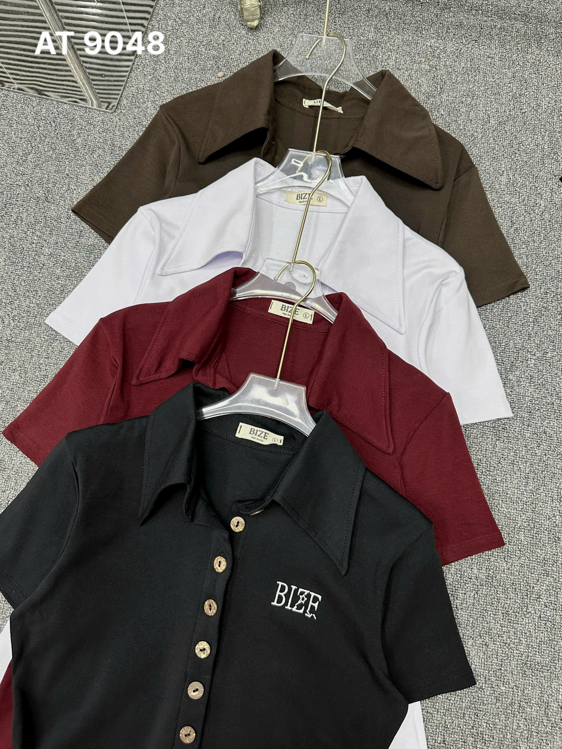 Áo thun kiểu phối nút gỗ bigsize AT9048 dành cho nàng béo mập từ 55-90kg_thumbnail_3