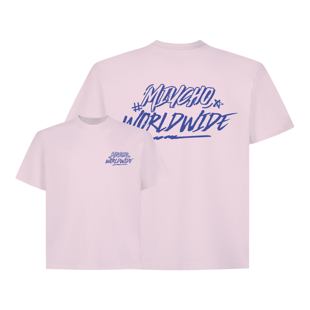 Áo phông nam world wide form boxy 2149 Miucho Club vải cotton 2c 250gsm cổ tròn đứng form in mix_thumbnail_10