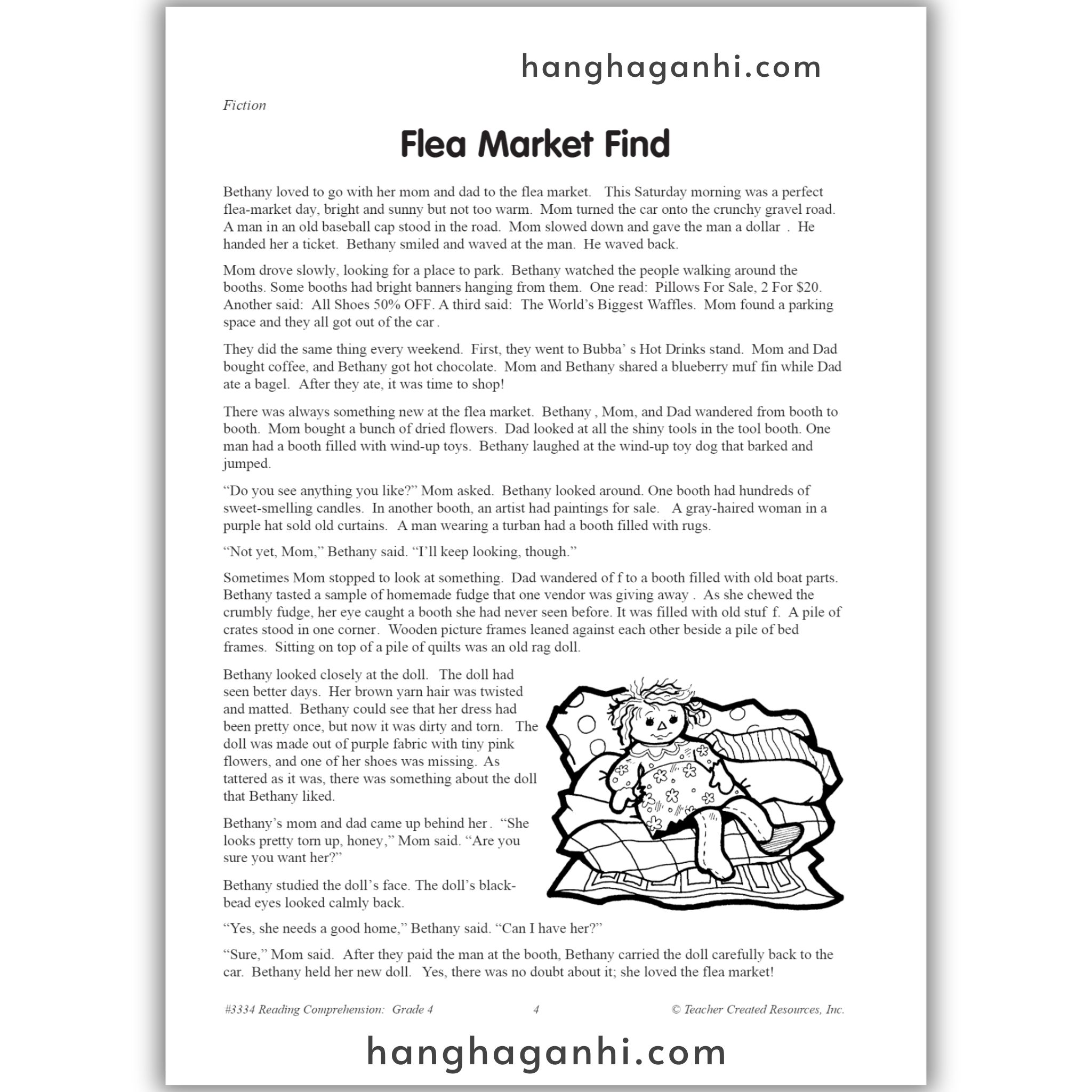 Reading Comprehension Grade 4 Teacher Created Resources, sách đọc hiểu lớp 4_thumbnail_17