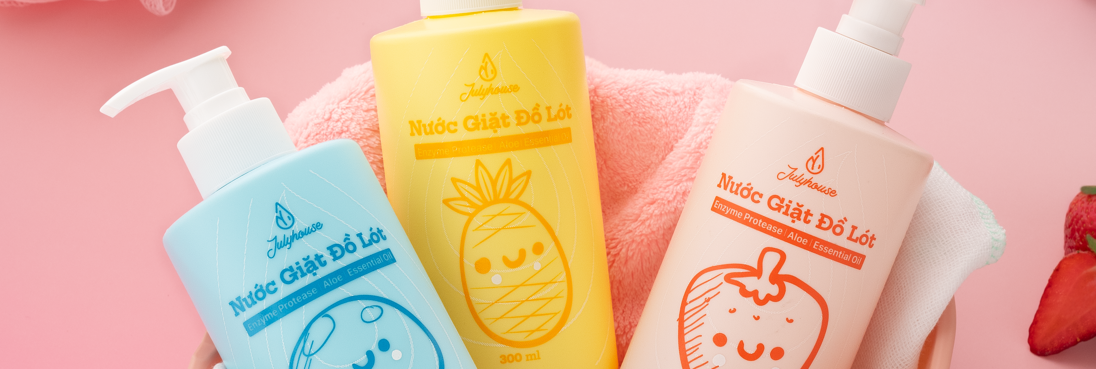Nước giặt đồ lót Julyhouse – Giúp nàng nâng niu bản thân