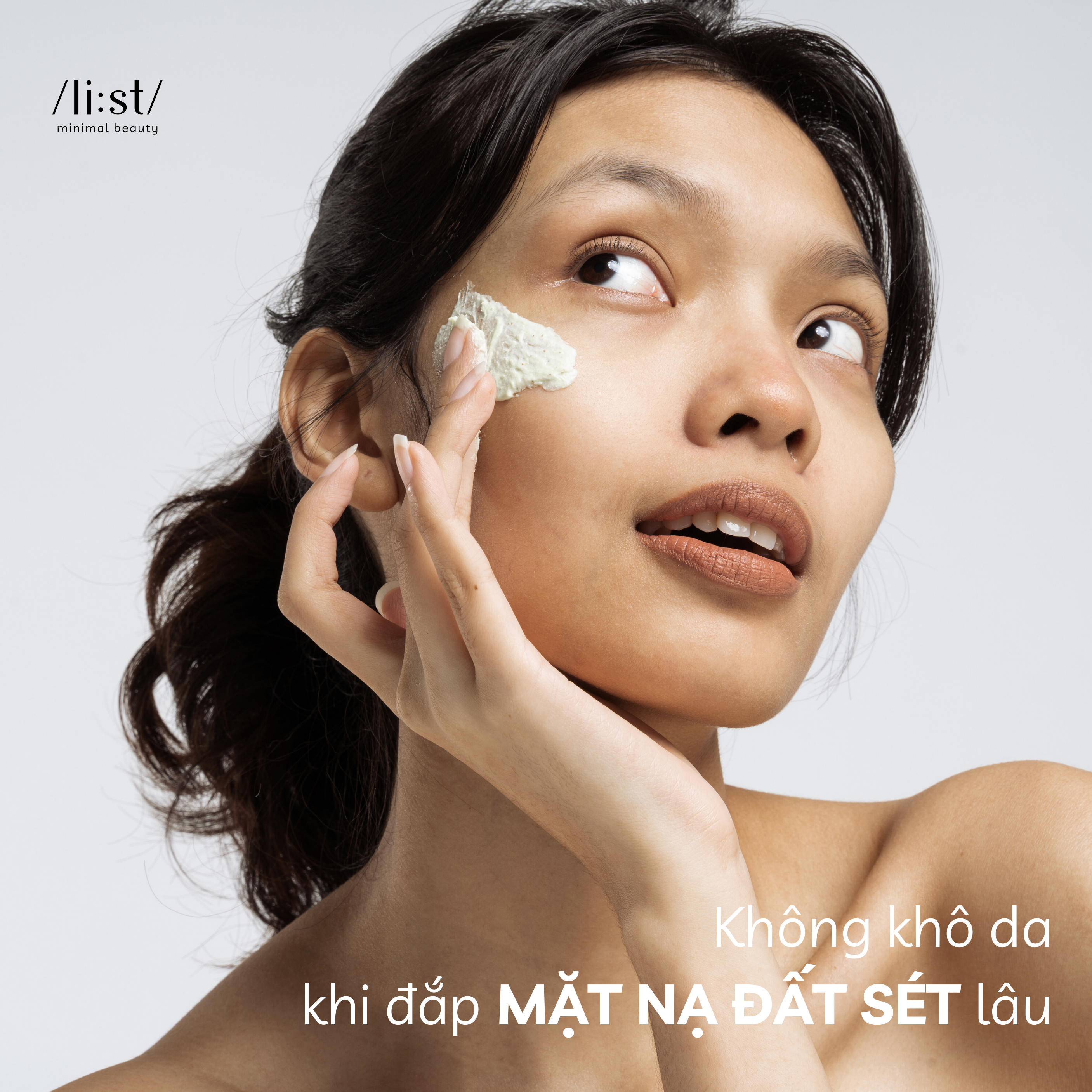 Mặt Nạ Đất Sét Tảo Biển Li:st Hút Dầu Thừa, Phục Hồi, Cân Bằng Vi Sinh Và Không Gây Khô Căng Mask of Easy Life 30g_thumbnail_5