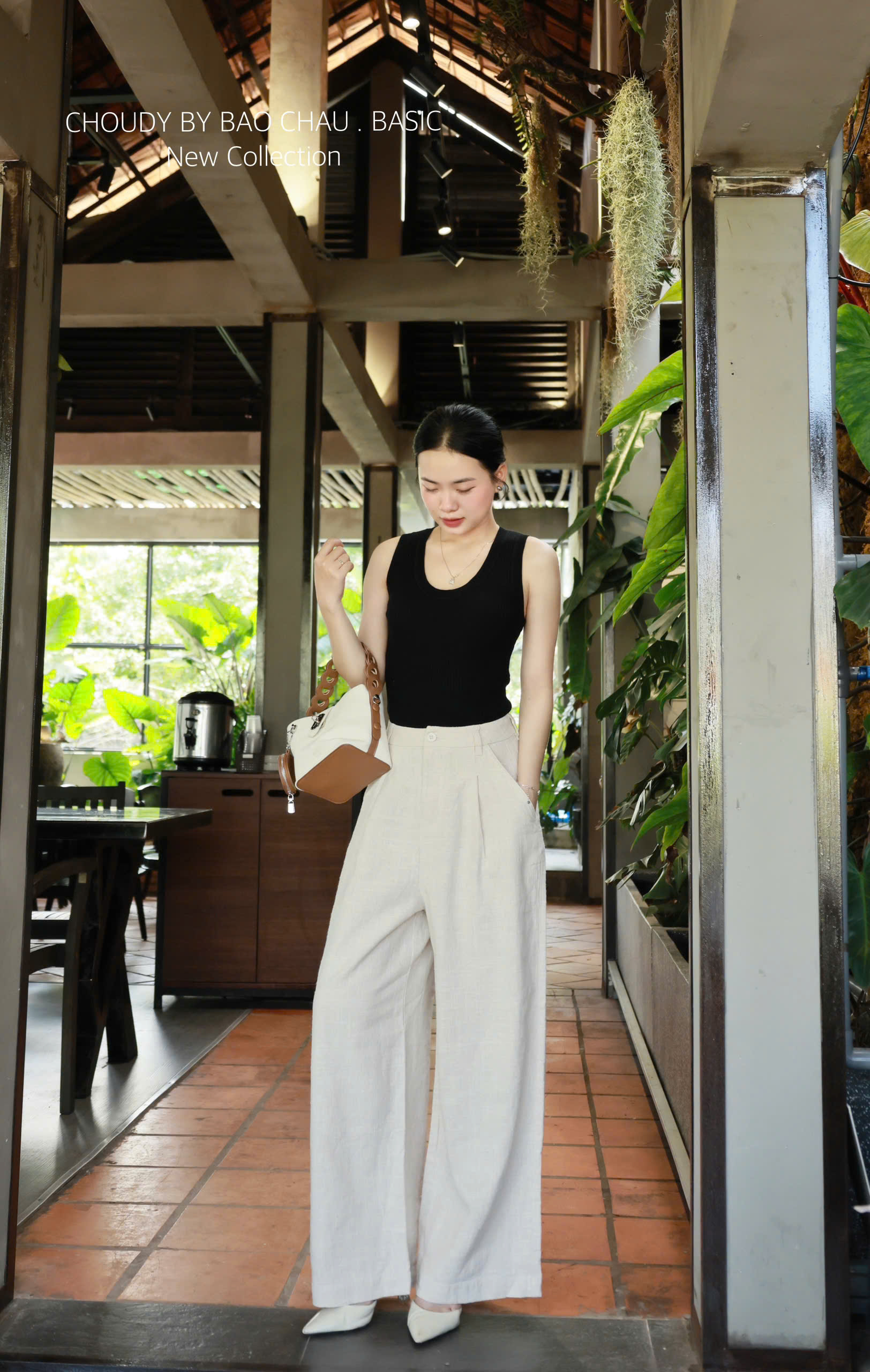 U714 QUẦN SUÔNG LINEN 2 MÀU