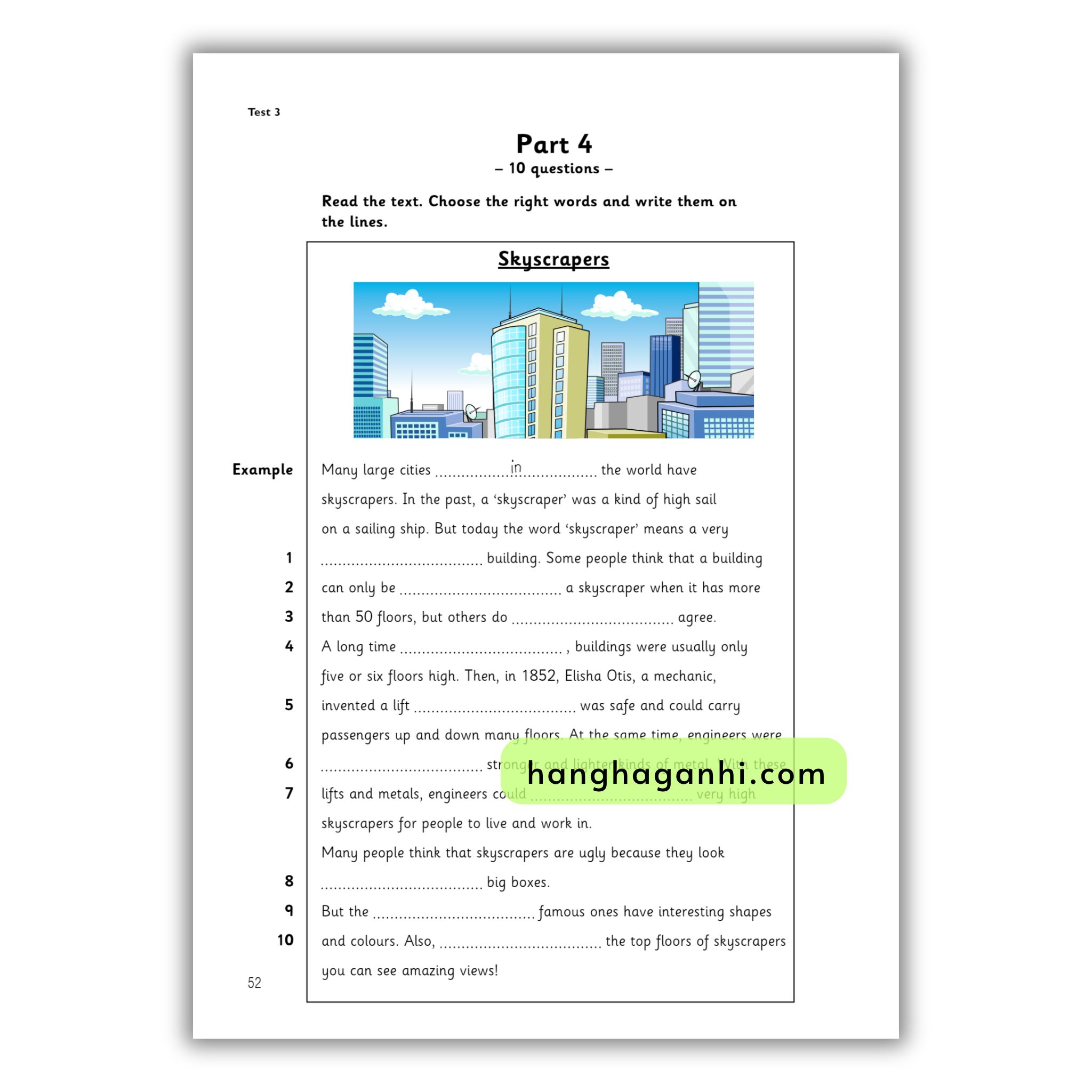 Cambridge English Flyers - Bộ đề 4 cuốn bản mới nhất 2018-2020 Kèm file nghe và đáp án_thumbnail_6