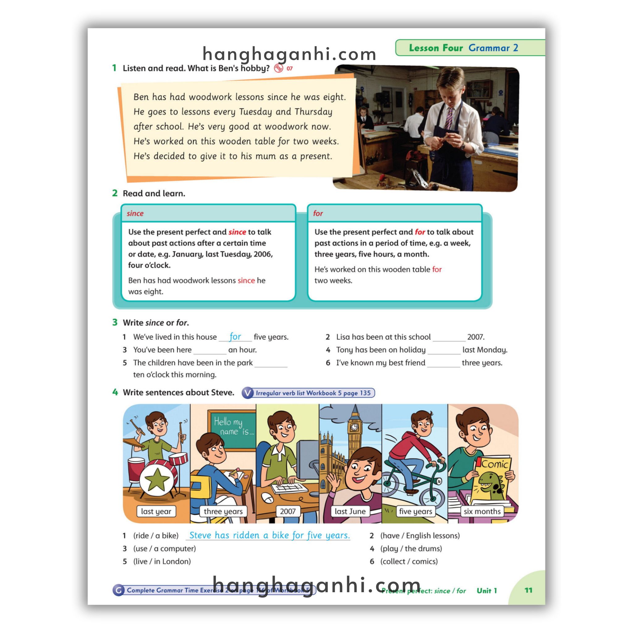 Bộ sách Family and Friends Level 5 (2nd , Student book và Work book) – Tặng kèm file nghe_thumbnail_14