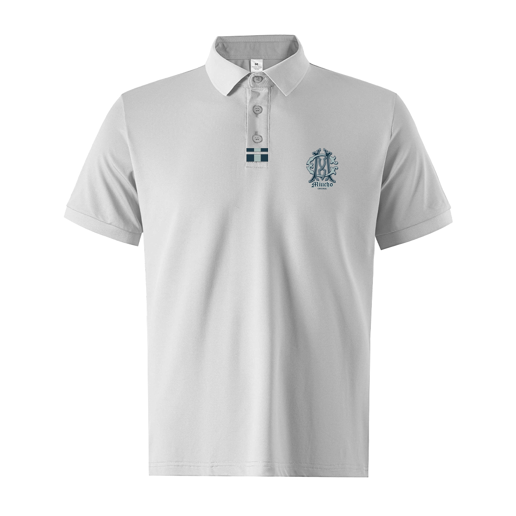 Áo polo nam form vừa regular vải cá sấu đứng form thoáng mát 1837 Miucho Iconic in basic_thumbnail_10