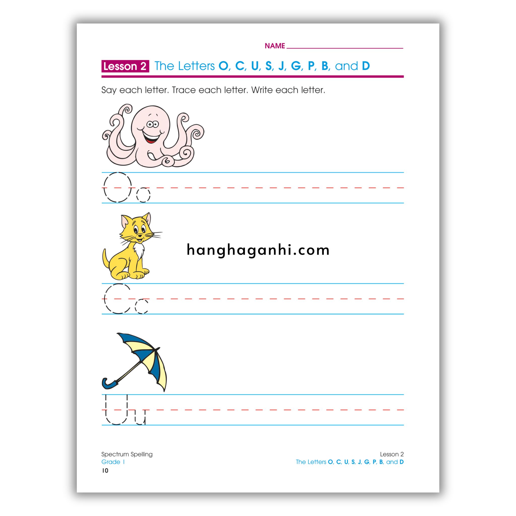 Sách Spectrum Spelling Workbook Grade 1_thumbnail_3