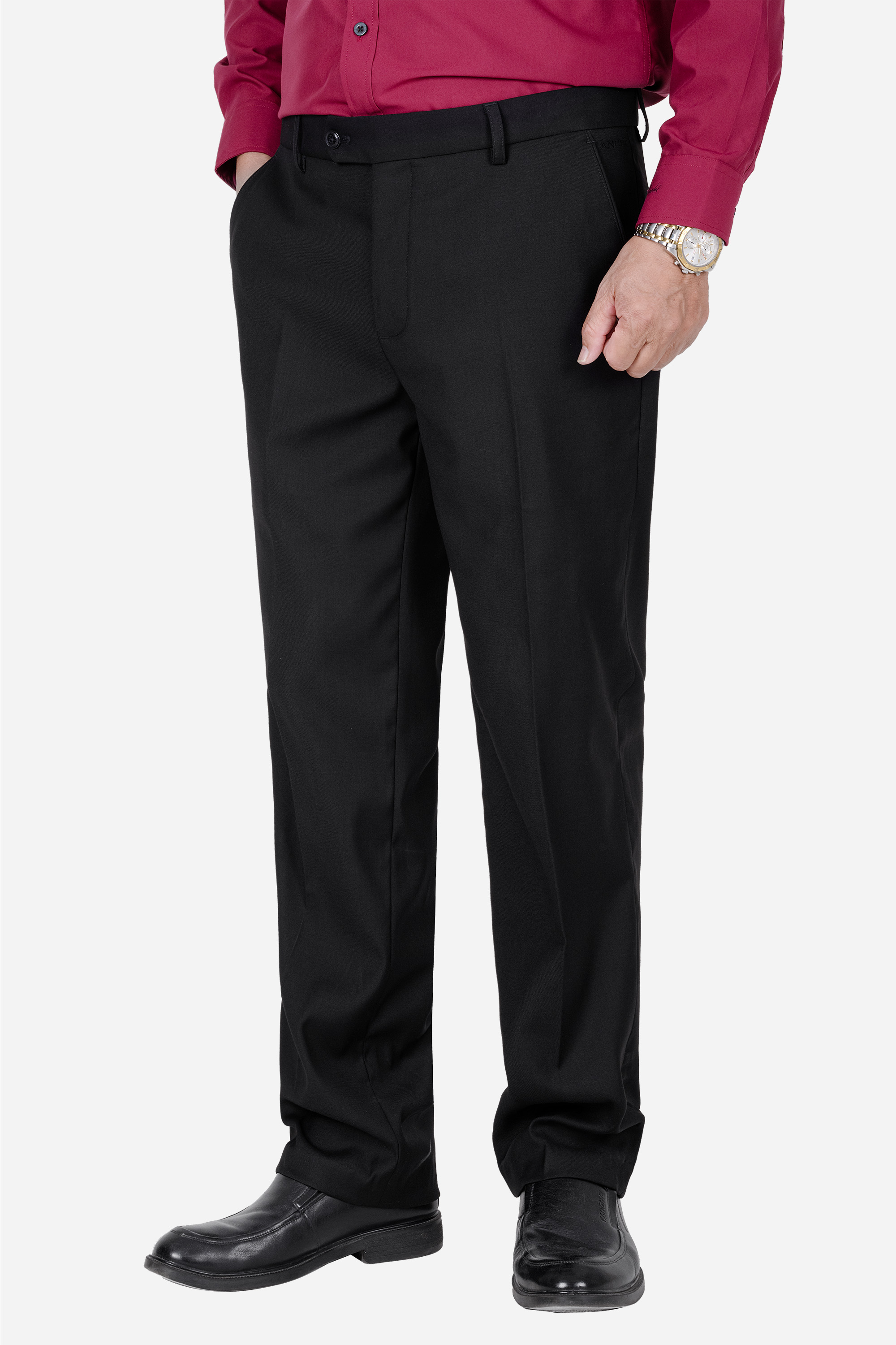 Quần Âu 0 Li Nam Trung Niên ANCHI Chất Liệu Tuytsi Siêu Nhẹ Phom Suông Ống Rộng_thumbnail_15