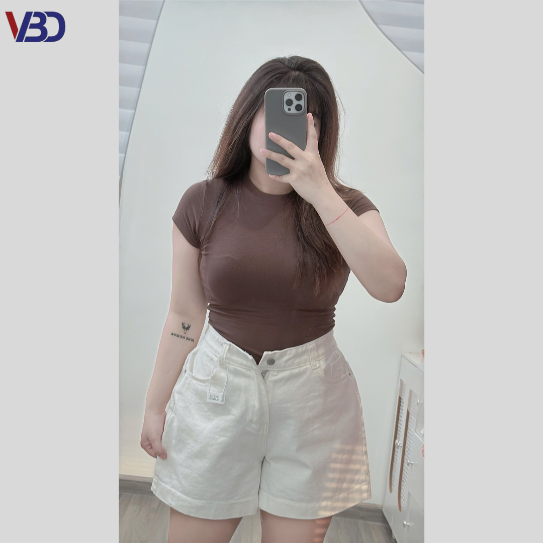 Quần short lửng thêu nơ kaki jean bigsize QSJ049 dành cho nàng béo mập từ 55-90kg_thumbnail_23