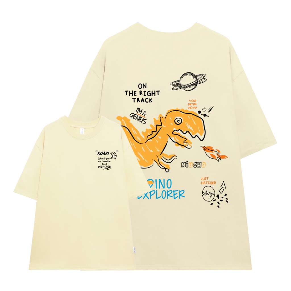 Áo thun nam form rộng ATD1137 Miucho Man tay ngắn áo phông cổ tròn in mix_thumbnail_10