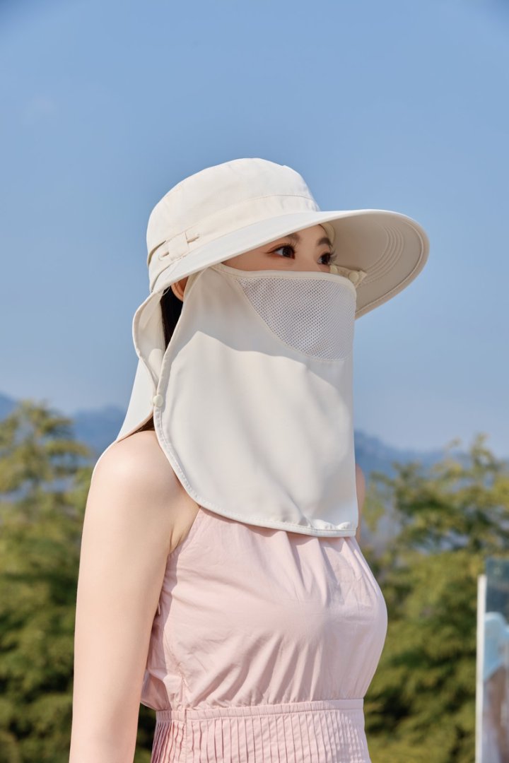 Mũ bucket Golf Hàn Quốc có che gáy & che mặt dành cho nữ HZ2515_thumbnail_32